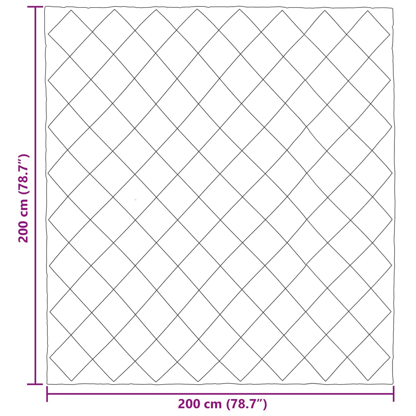 Duvet de iarnă Negru și Taupe 200 x 200 cm Microfibră