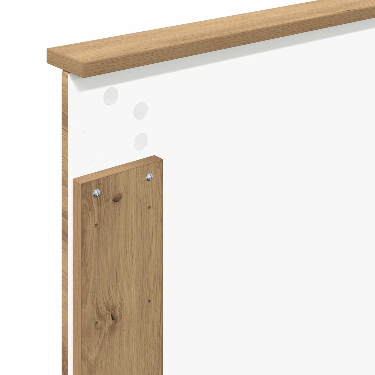 Cadru de pat Stejar Artizanal 100 x 200 cm Lemn compozit