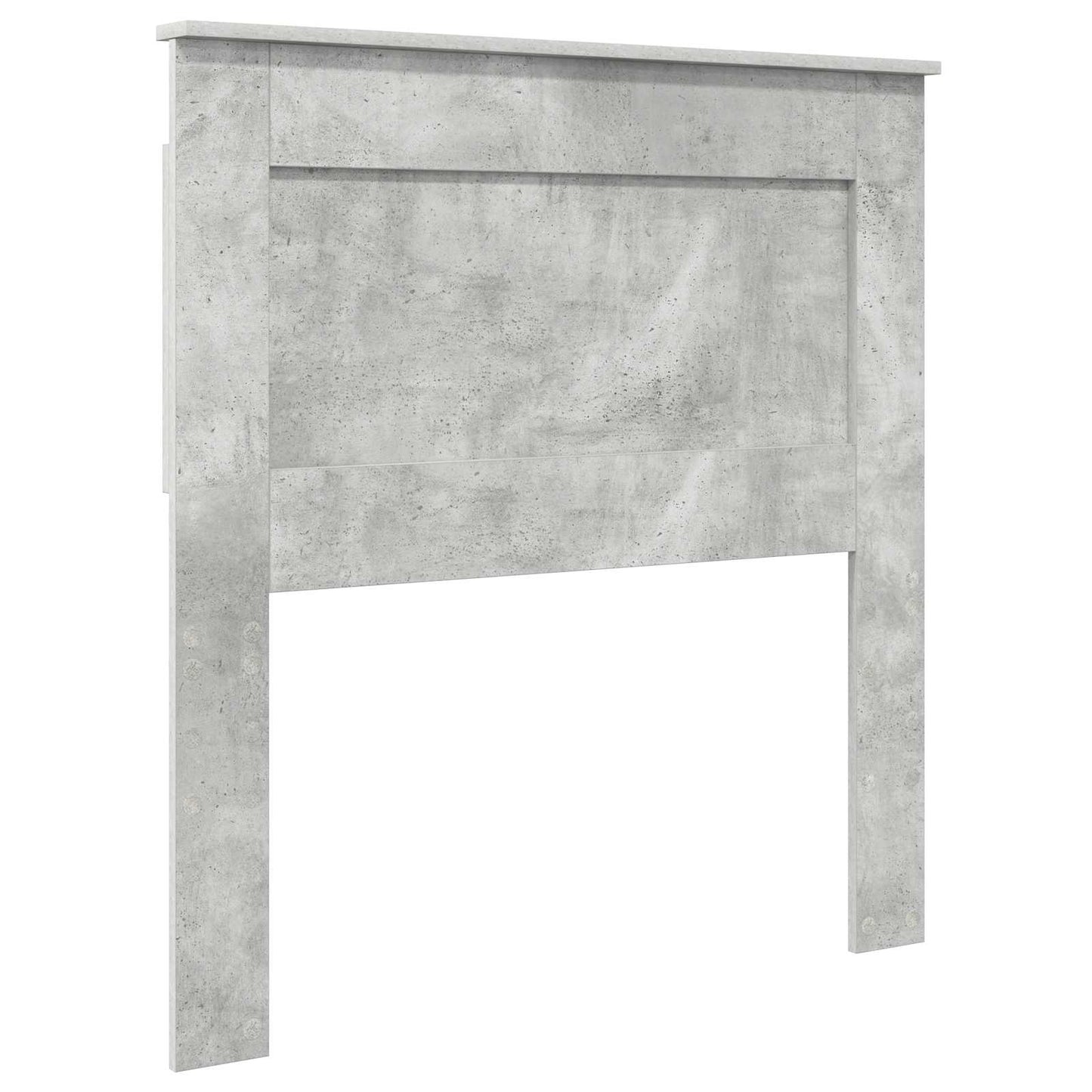 Cadru de pat Gri Concret 100 x 200 cm Lemn de pin masiv