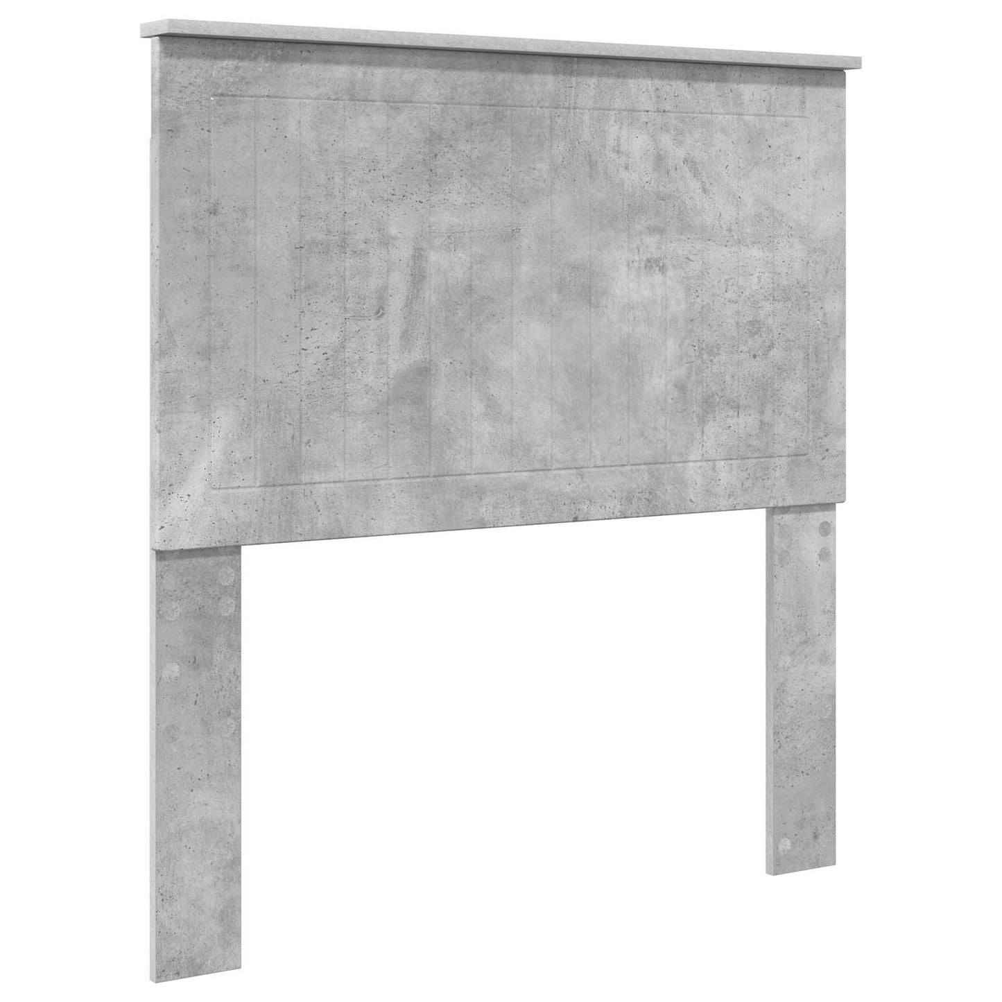 Cadru de pat Gri Concret 90 x 190 cm Lemn de pin masiv