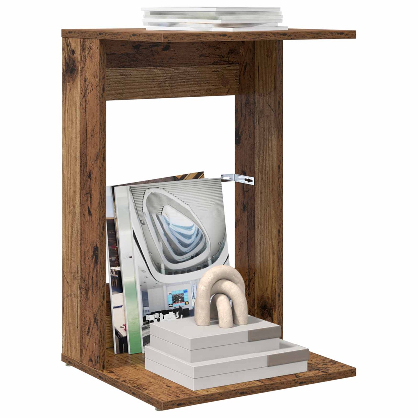 Masă laterală Lemn vechi 40 x 38 x 62,5 cm Lemn compozit