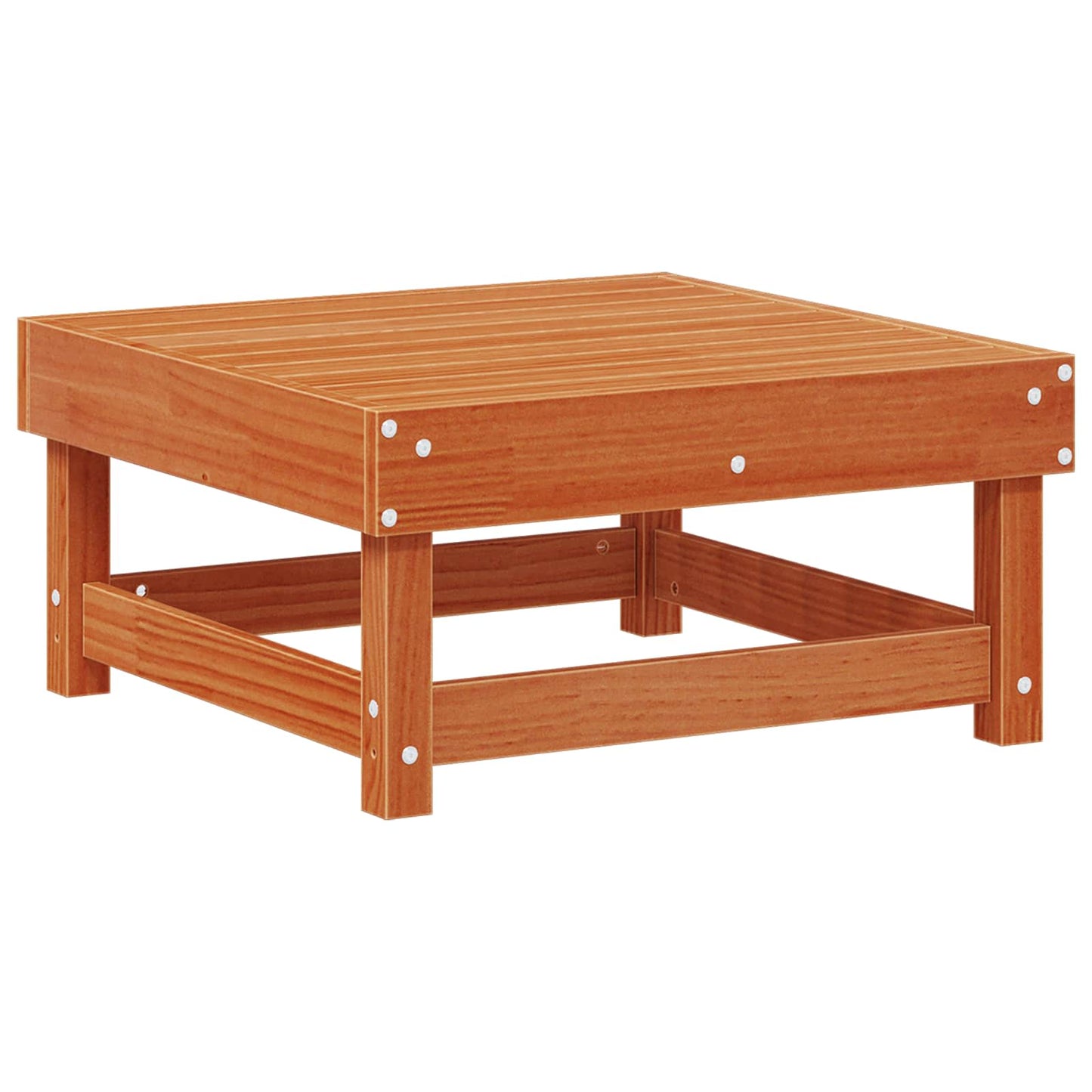 Suport pentru picioare de grădină Lemn masiv de pin Maro Ceară