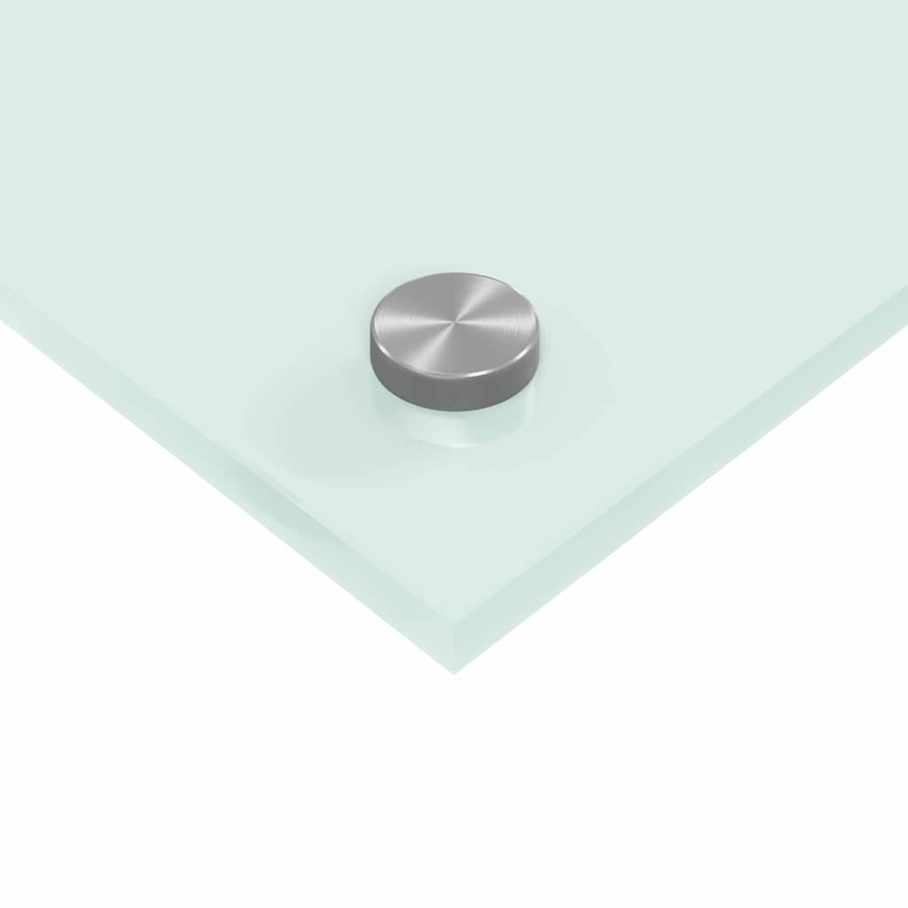 Spate de bucătărie 2 pcs Alb 120 x 60 cm sticlă securizată