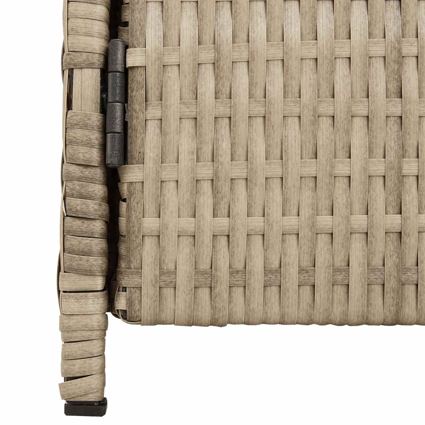 Dulap cu raft Bej 70 x 50 x 87 cm Poliester și Rattan Roly