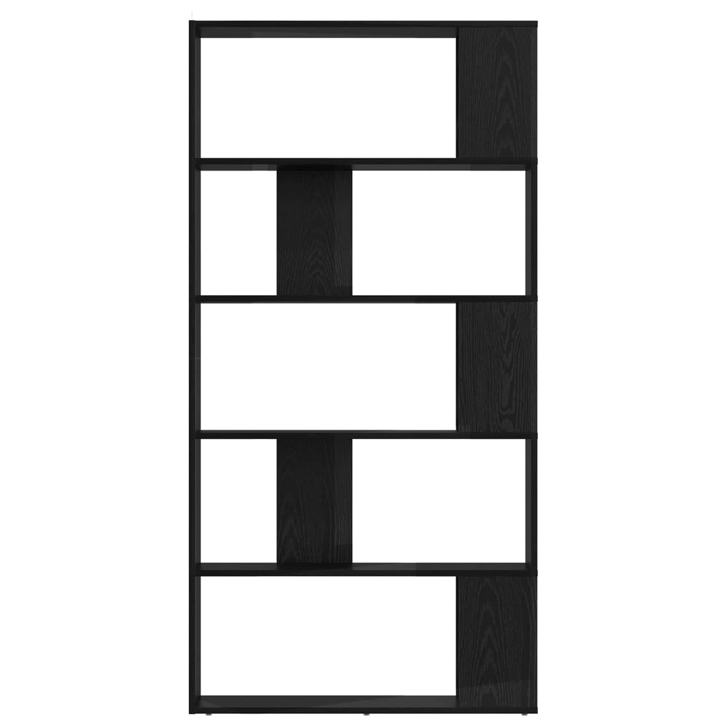 Dulap pentru cărți Stejar Negru 80 x 24 x 159 cm Lemn compozit