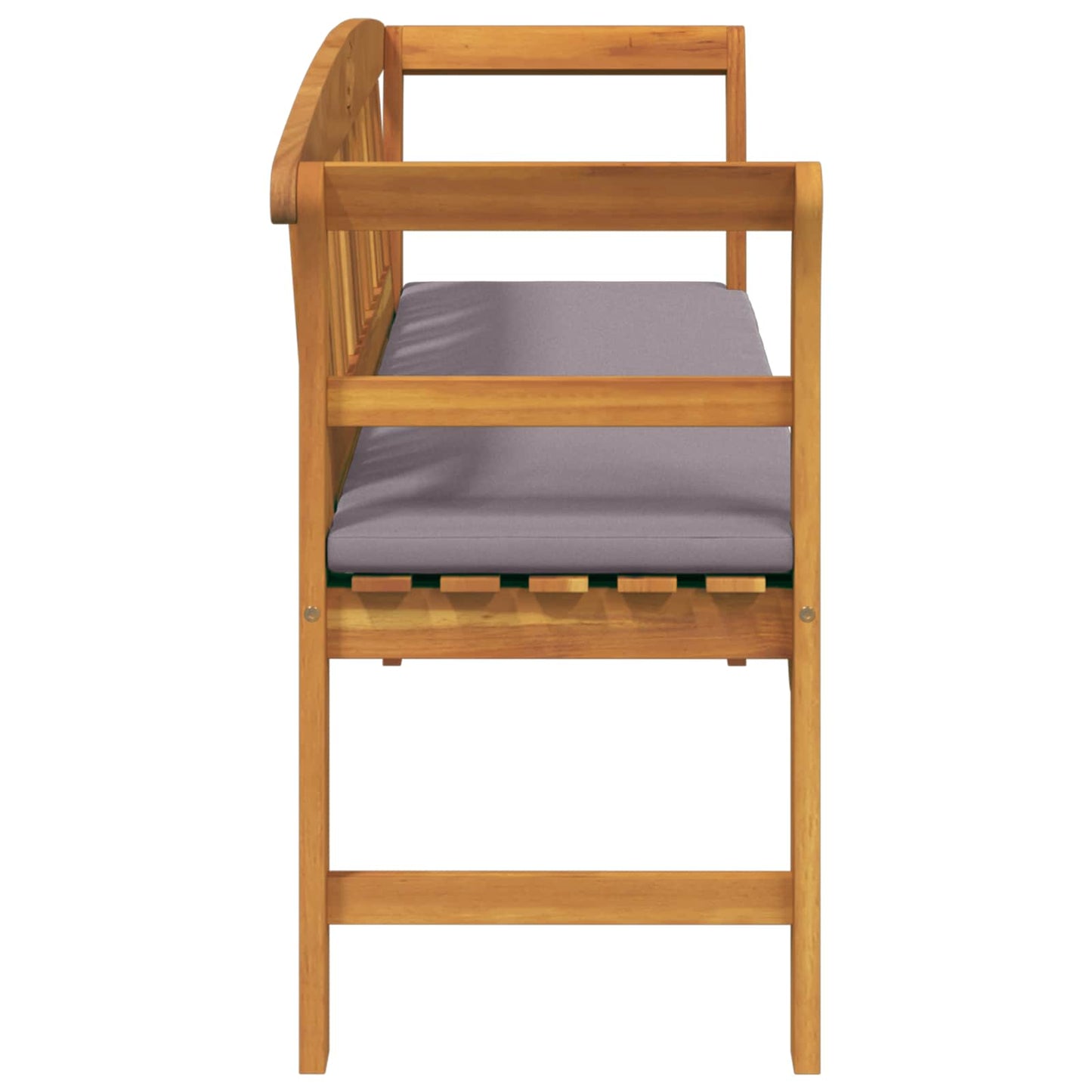 bancă cu pernă Finisaj cu ulei natural 157 x 46 x 82,5 cm