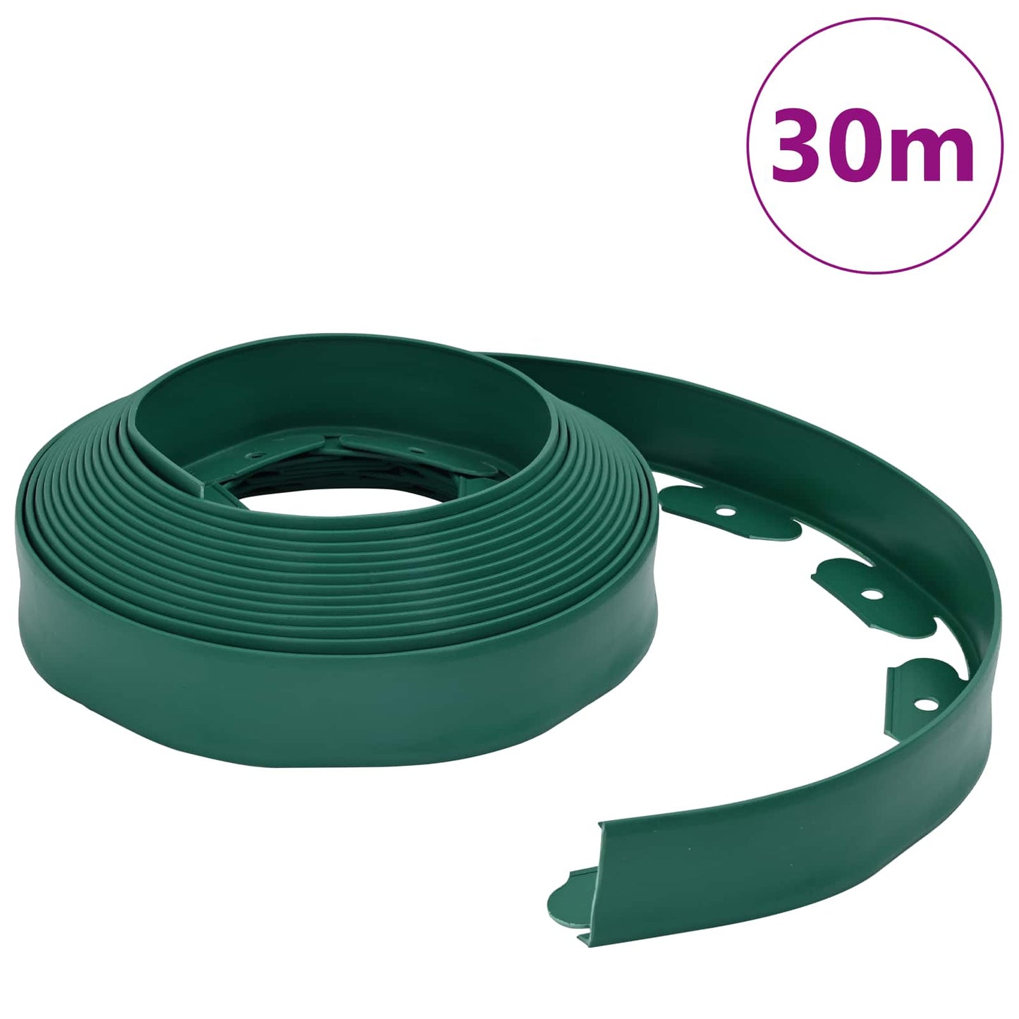 Borduri pentru gazon Verde 3000 x 4 x 5 cm Plastic