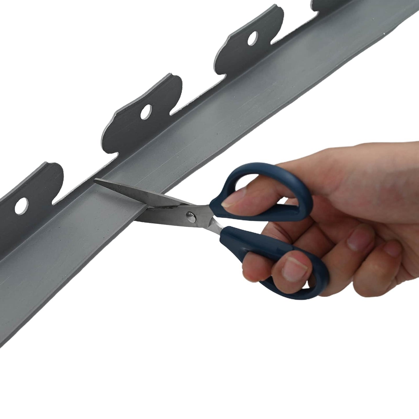 Borduri pentru gazon Gri 5000 x 4 x 5 cm Plastic