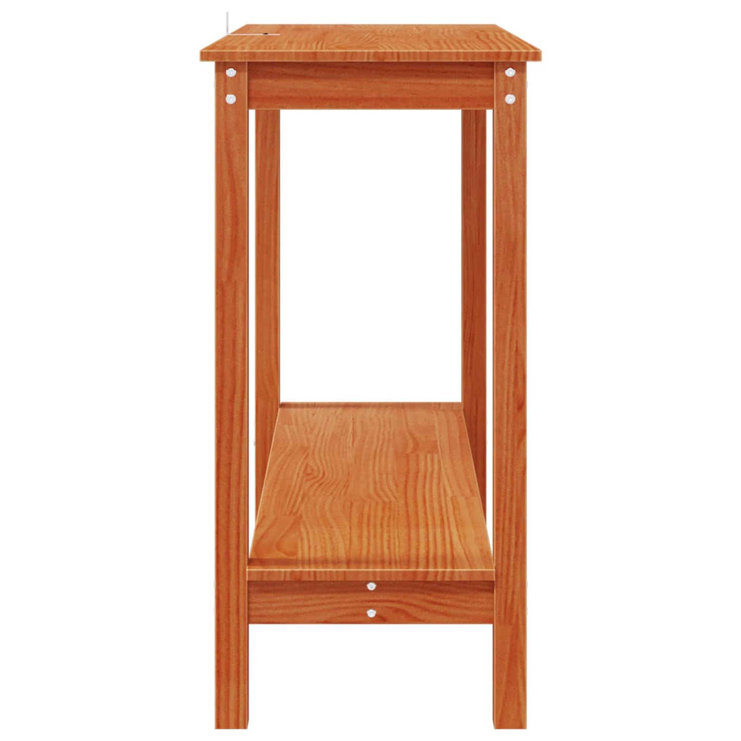 Masă de consolă Maro Ceară 110 x 40 x 80 cm Lemn masiv de pin