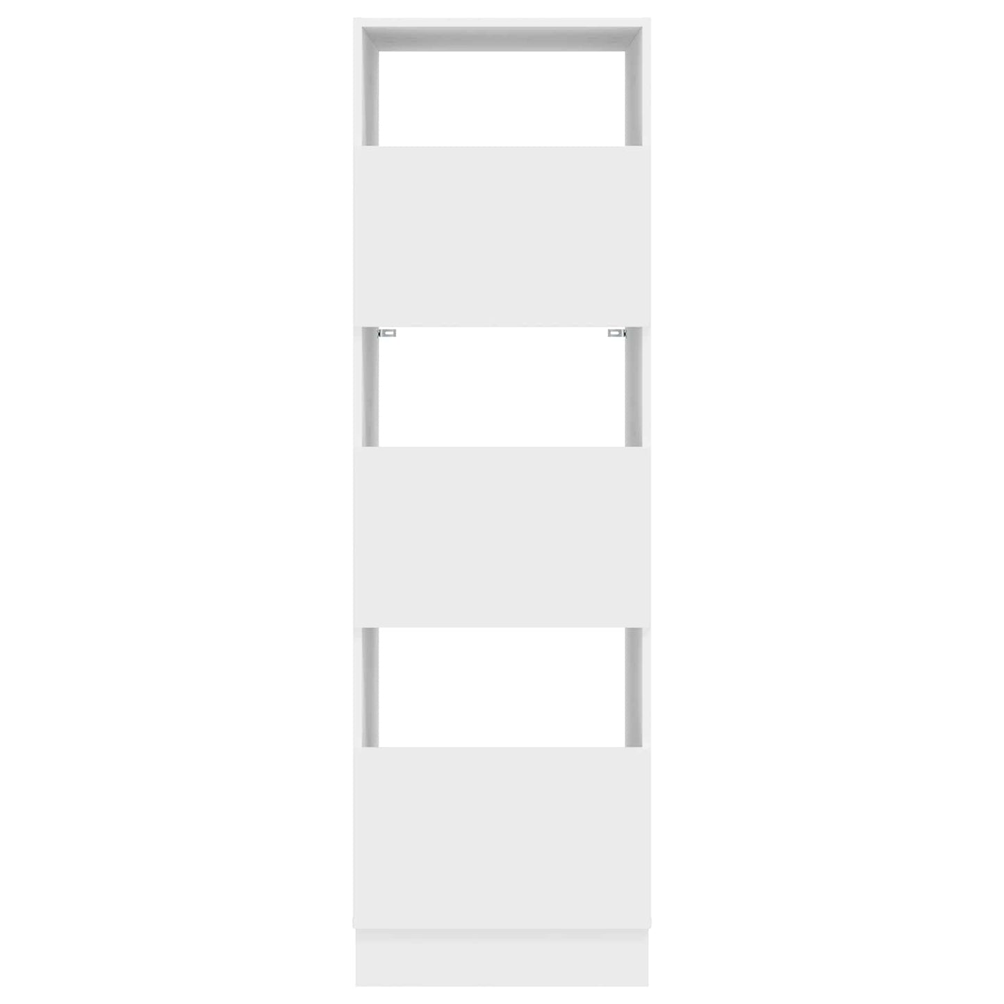 Dulap de rufe cu depozitare cu ușă Alb Lemn compozit