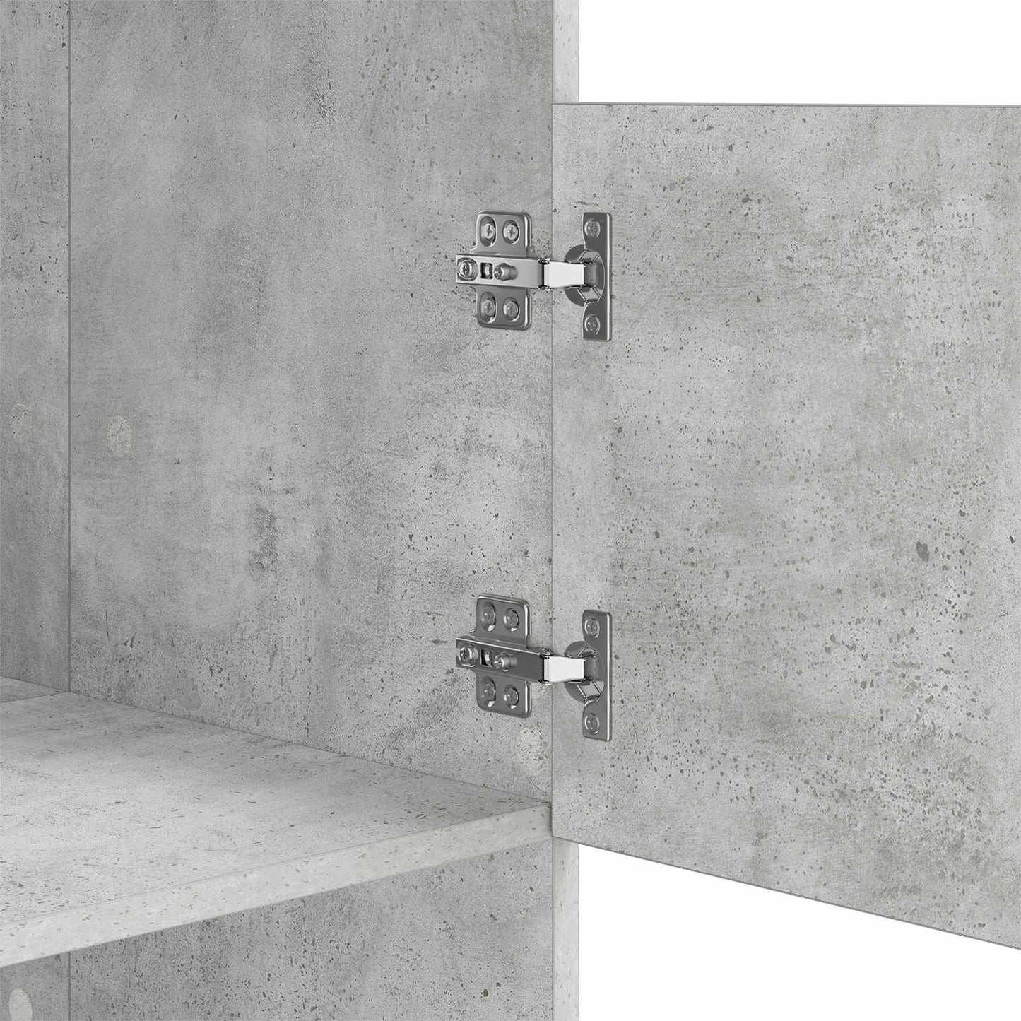 Dulap de rufe cu ușă Beton 50 x 68 x 162 cm Lemn compozit