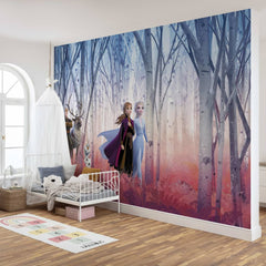 Komar Fototapet mural „Frozen Friends Forever”, albastru, 368x254 cm