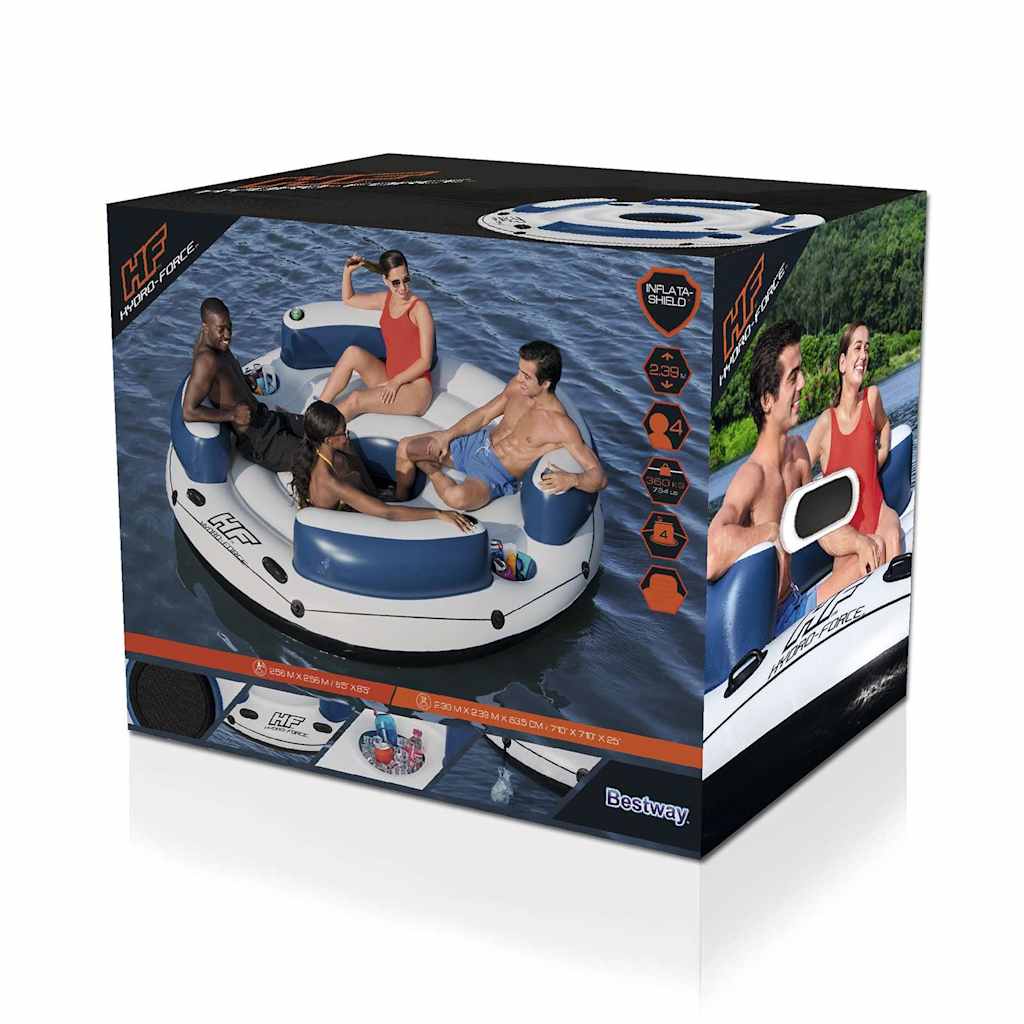 Insulă plutitoare Hydro-Force, 239x63,5 cm