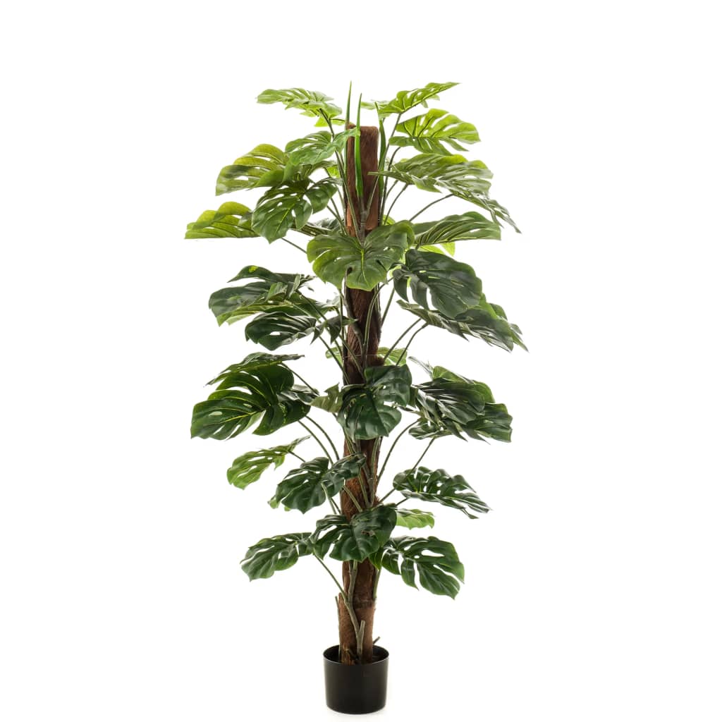 Emerald Monstera artificială pe stâlp, 150 cm