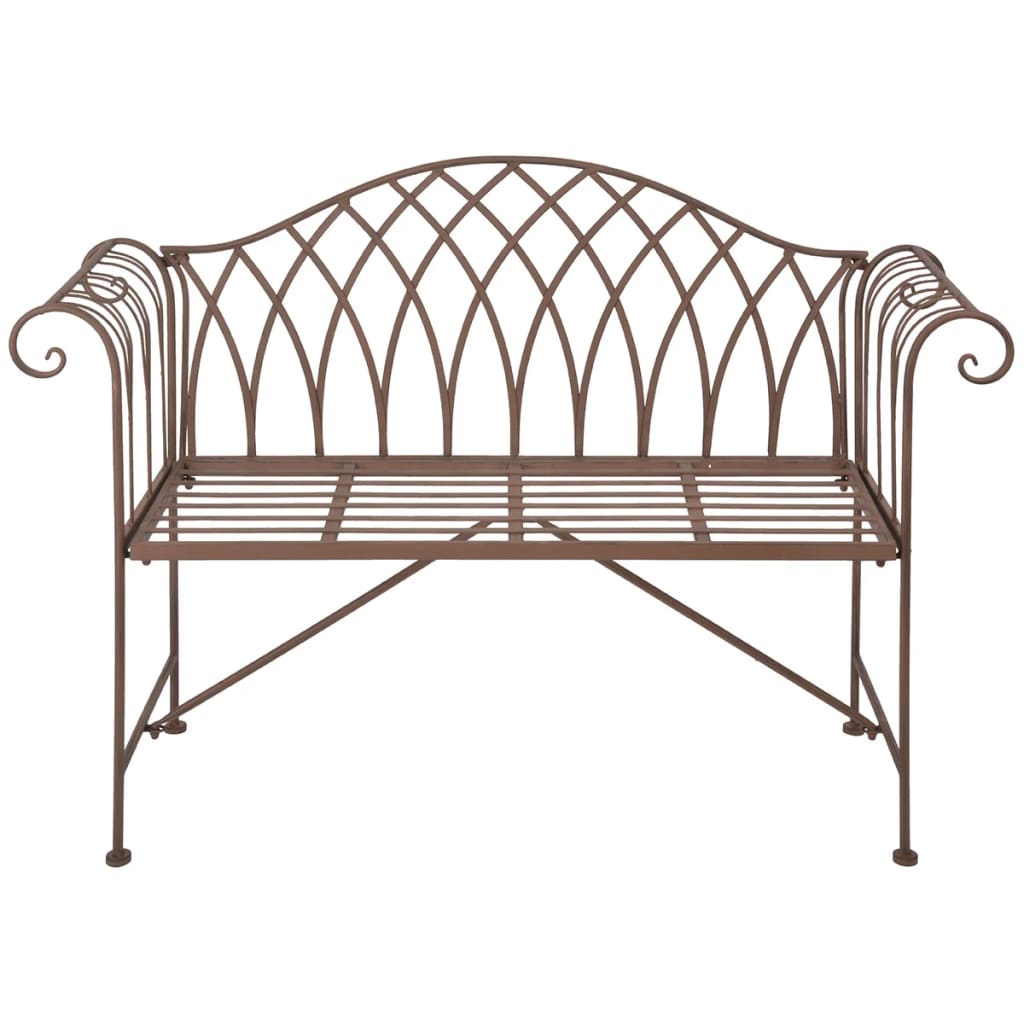 Esschert Design Banc de grădină, metal, stil vechi englezesc, MF009