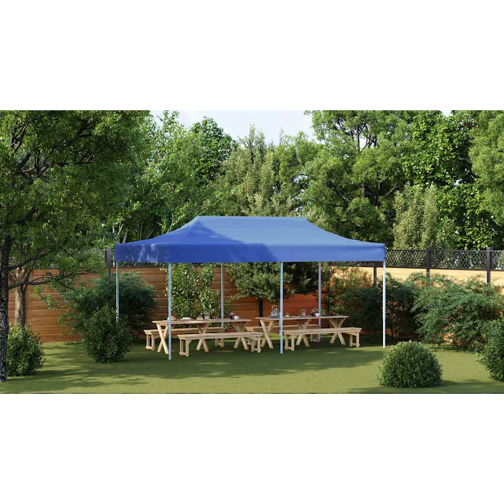 42506 vidaXL Foldable Tent Pop-Up 3x6 m Blue