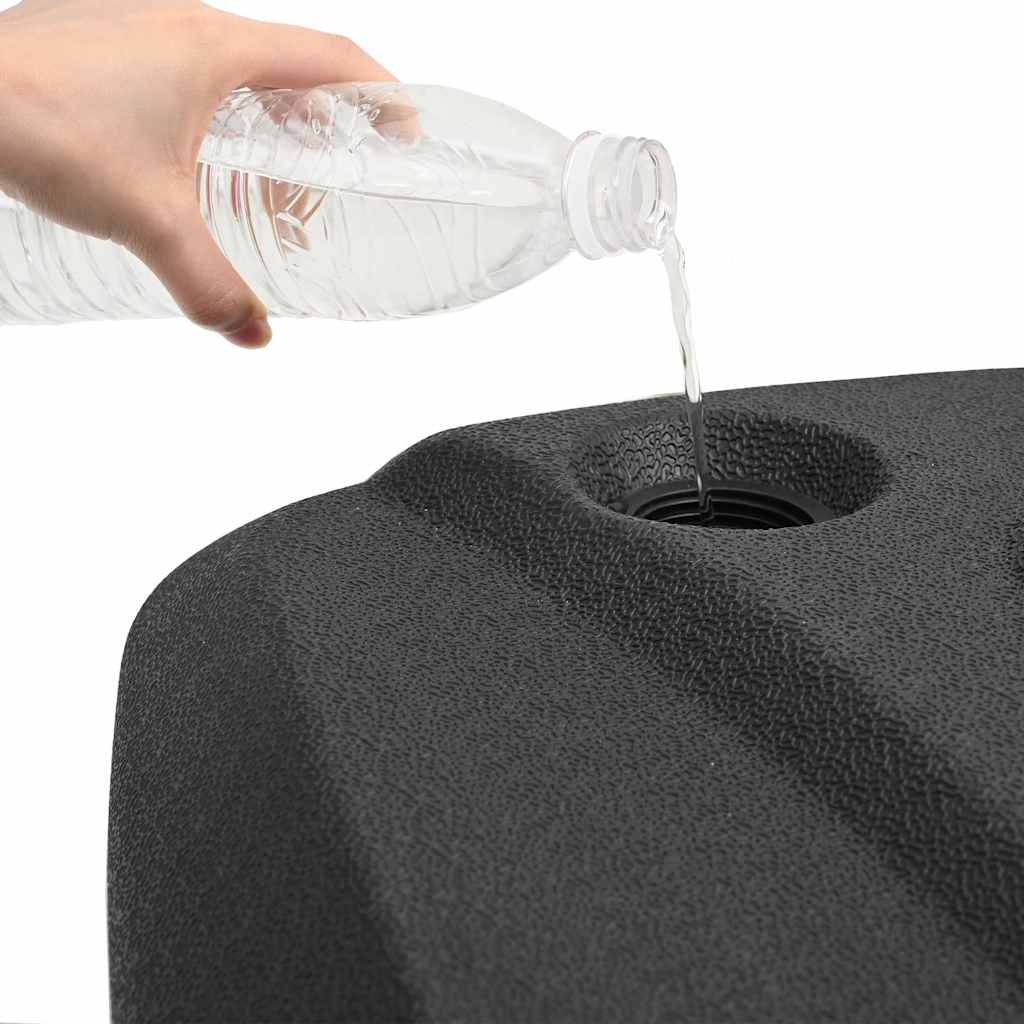 Suport umbrelă de exterior, negru