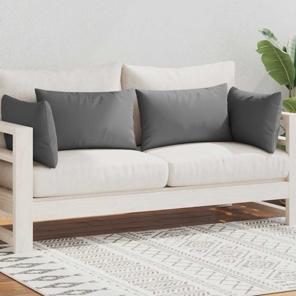 Perne de exterior, 4 buc., gri, 60 x 40 cm