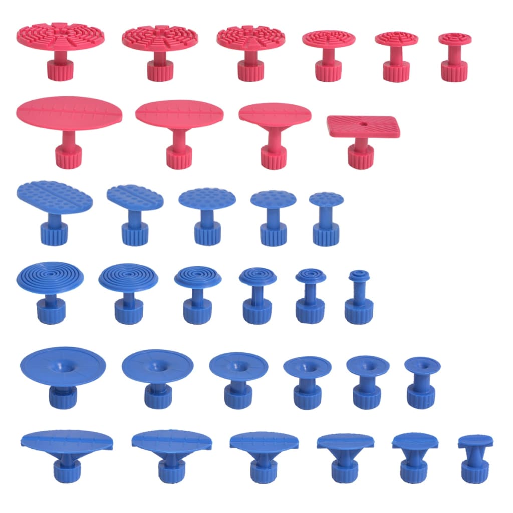 Set reparații deformări fără vopsea, oțel inoxidabil, 87 piese