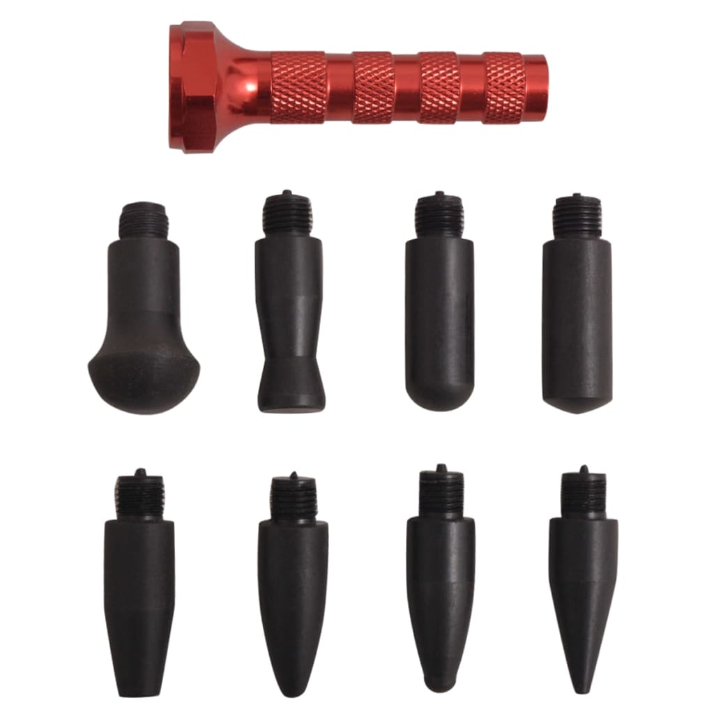 Set reparații deformări fără vopsea, oțel inoxidabil, 87 piese