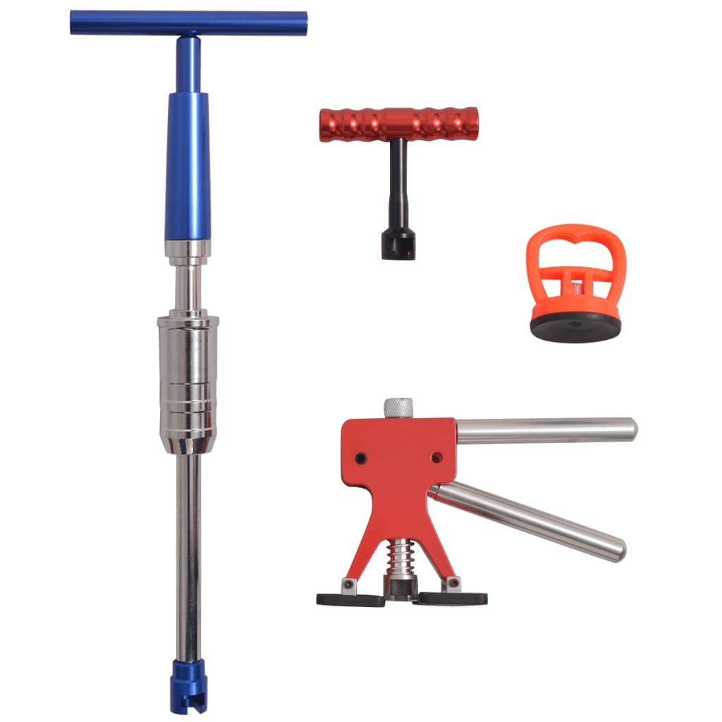 Set reparații deformări fără vopsea, 80 piese, oțel inoxidabil