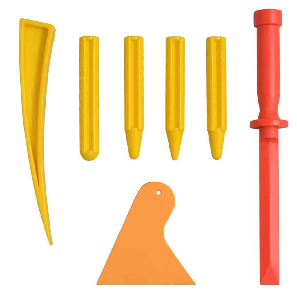 Set reparații deformări fără vopsea, 80 piese, oțel inoxidabil