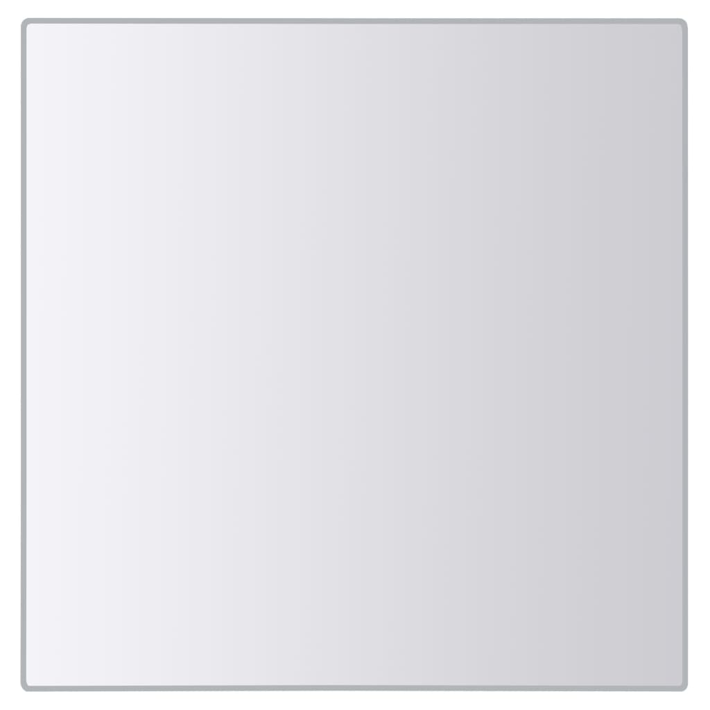Plăci pentru oglindă, sticlă, pătrat, 24 buc.
