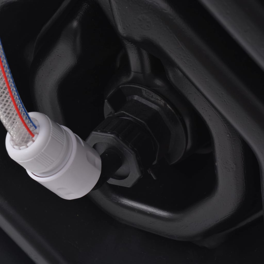 Duș alimentat cu energie solară, 20 L, aluminiu și HDPE