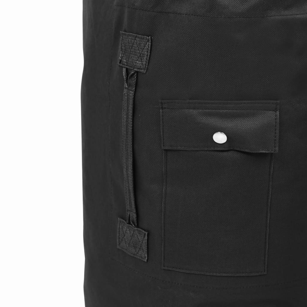 Rucsac în stil militar, 85 L, negru