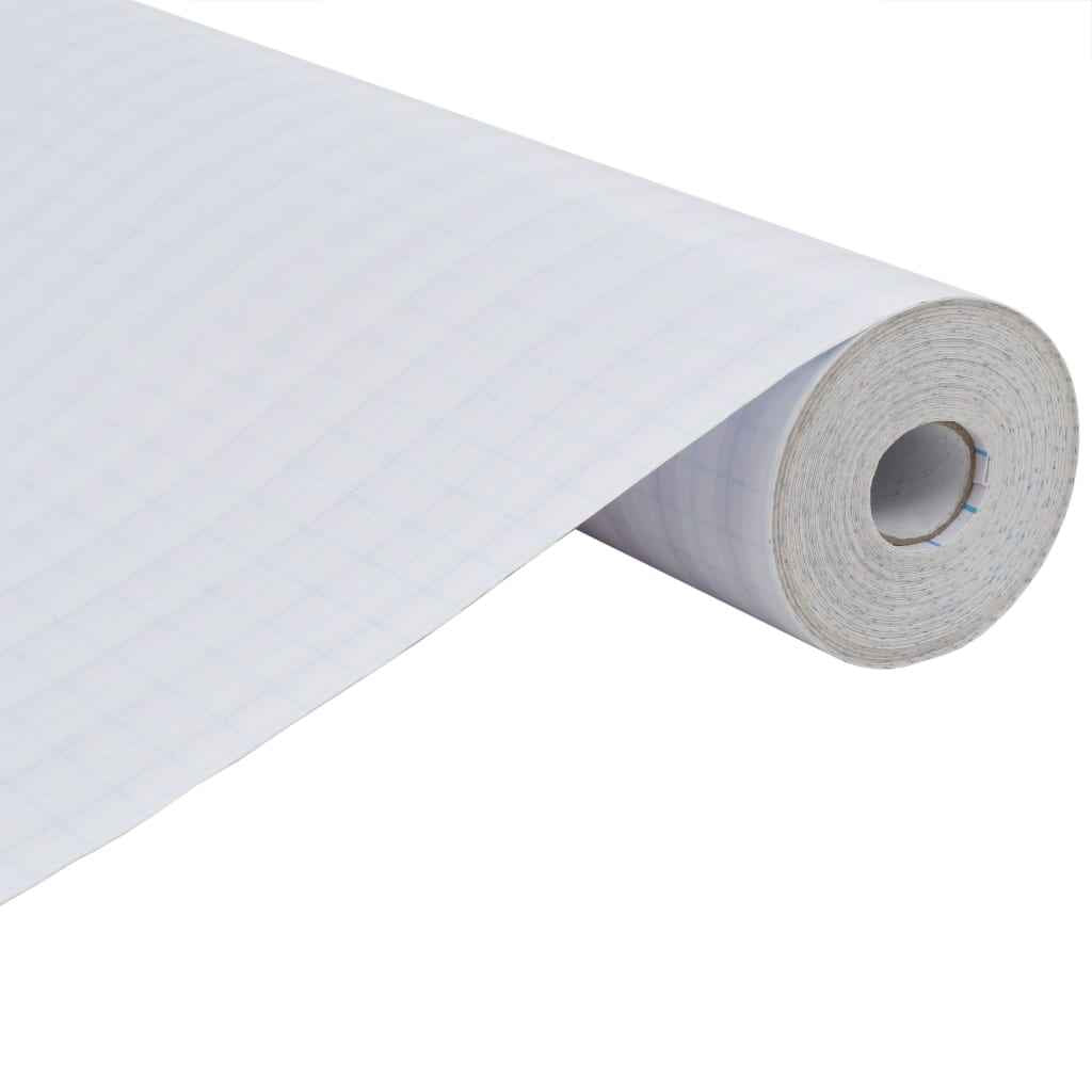 Folie fereastră, design sablat cu dungi, 0,9 x 20 m, PVC