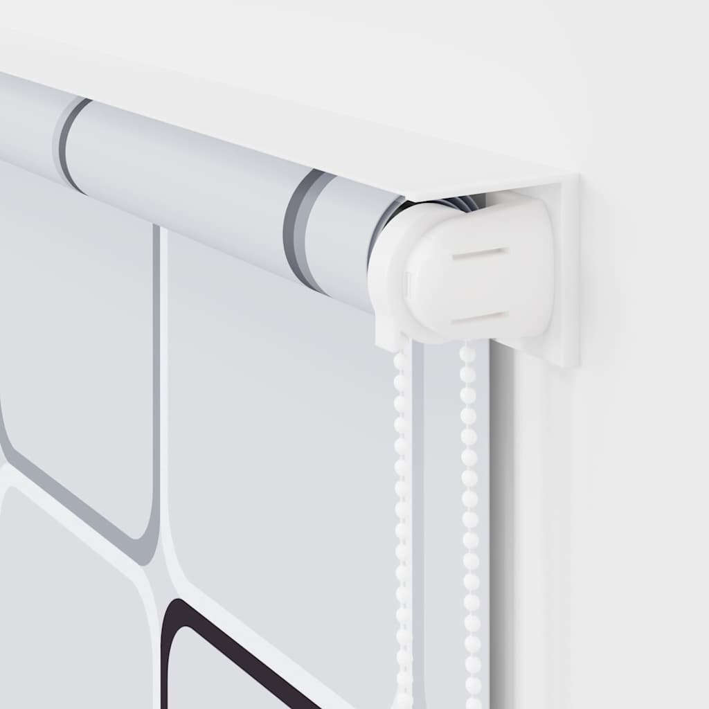 Roletă perdea de duș 160x240 cm Model pătrate