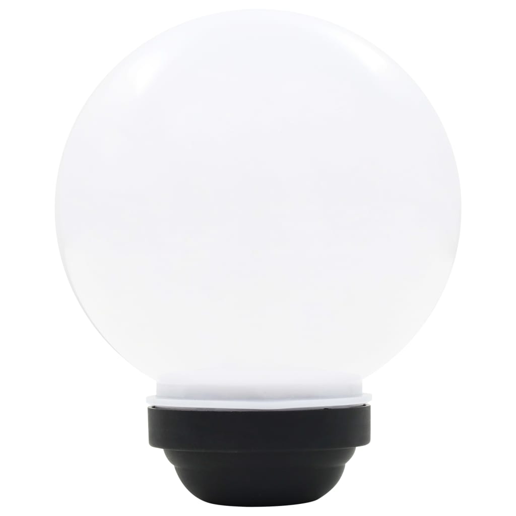 Lămpi solare de exterior cu LED, 4 buc., 15 cm, RGB, sferic