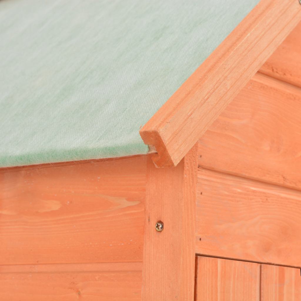 Șopron de grădină, 71 x 60 x 213 cm, lemn