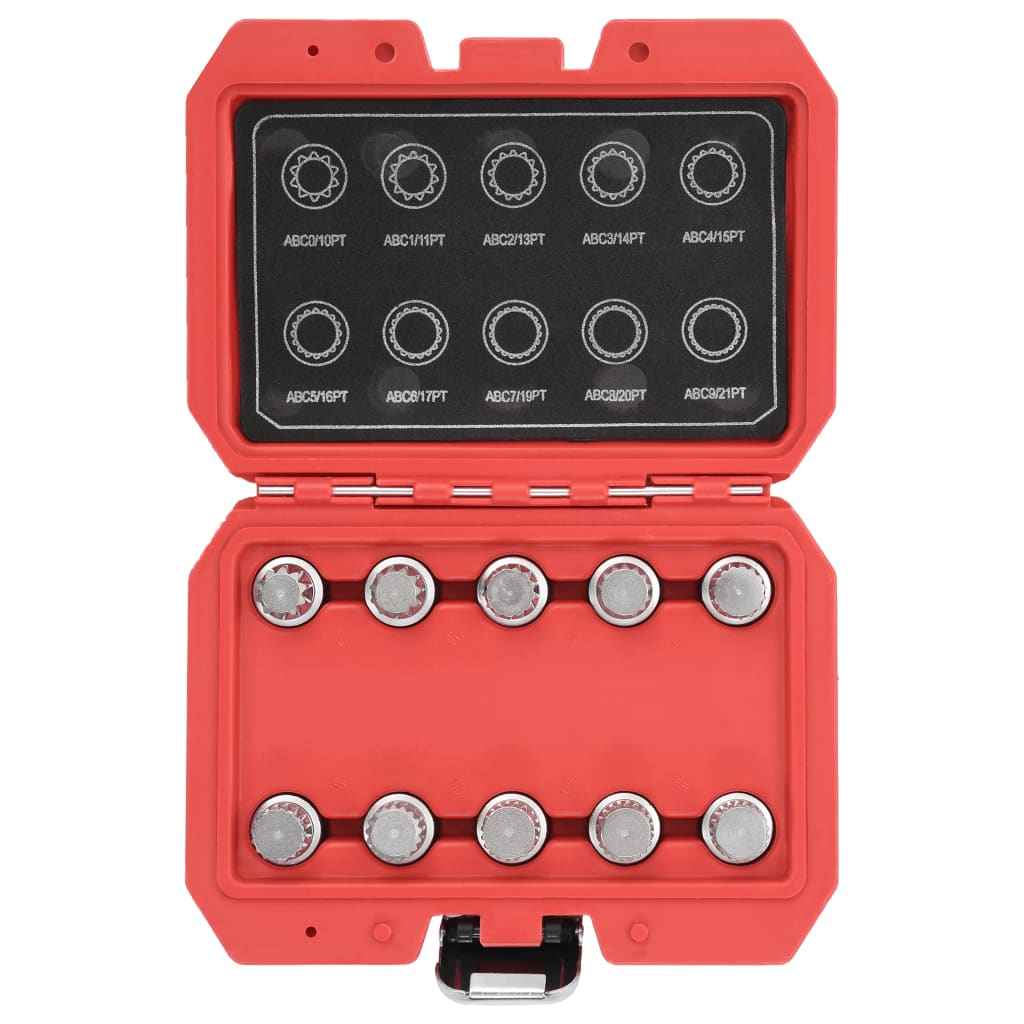 Set chei pentru piuliță antifurt pentru VW, 10 piese