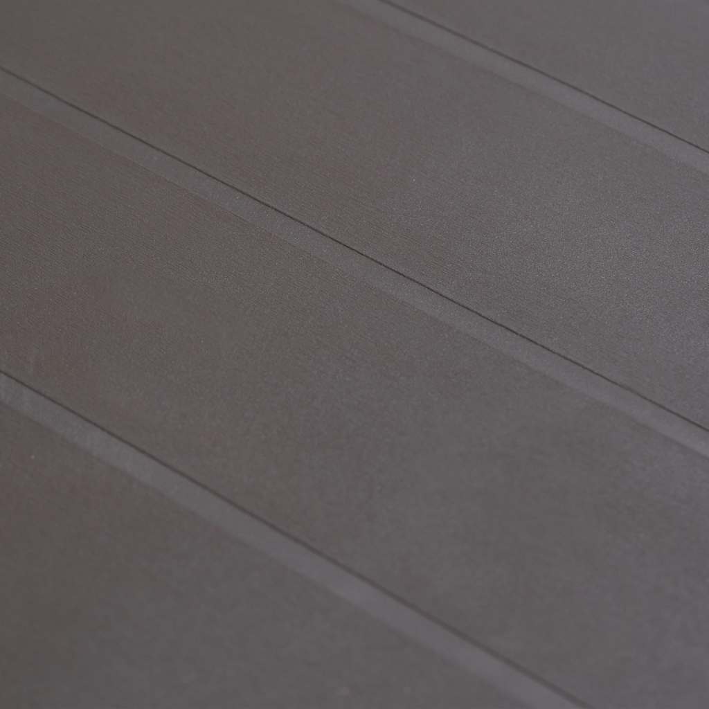 Masă de grădină, maro, 220x90x72 cm , plastic, aspect ratan