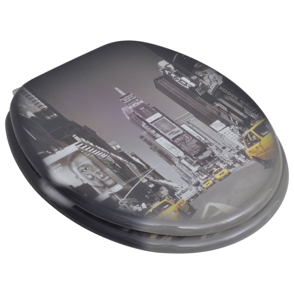 Capace WC, 2 buc., MDF, model New York