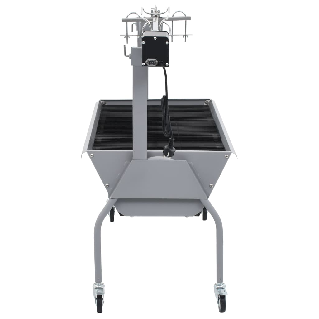 Grătar electric cu rotisor și proțap