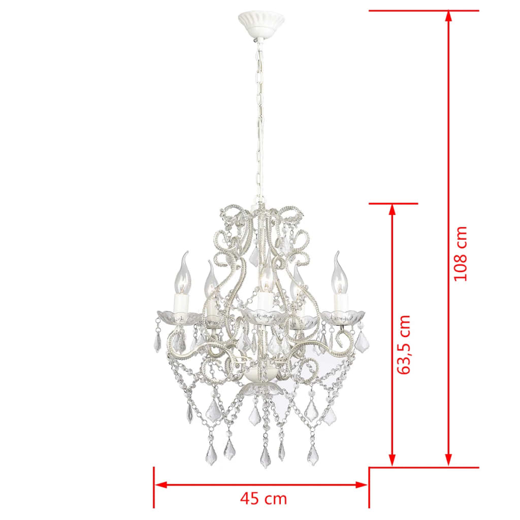 Candelabru cu 2800 de cristale E14