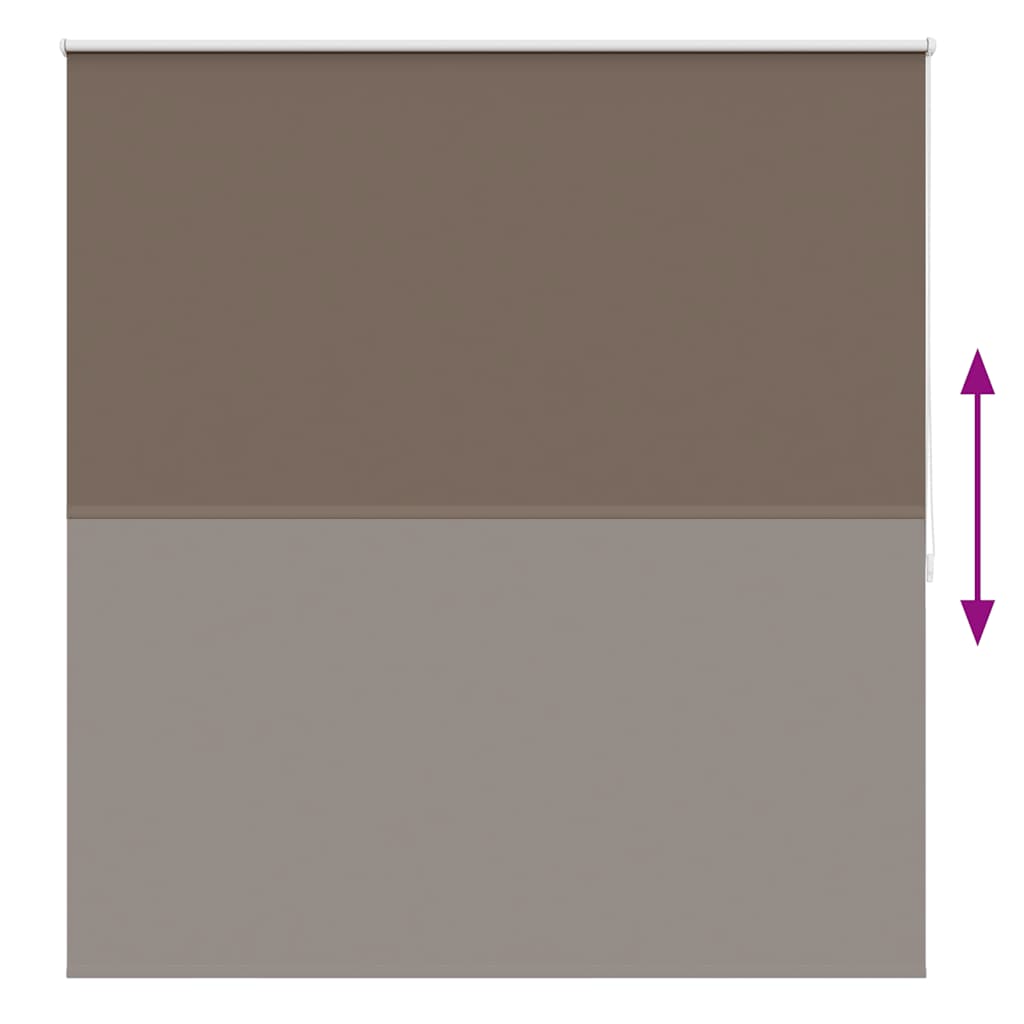 Jaluzea rulabilă opacă, 140 x 175 cm, cafeniu