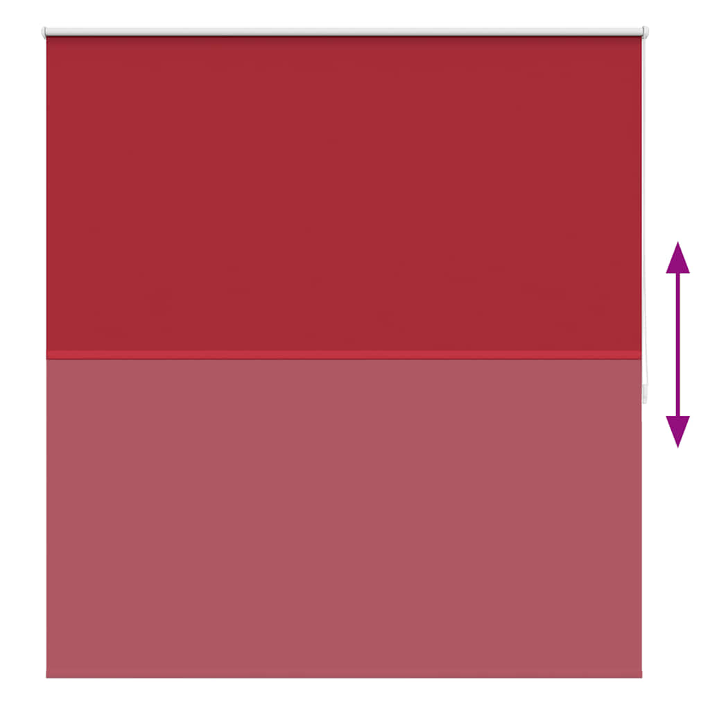 Jaluzea rulabilă opacă, 160 x 175 cm, roșu