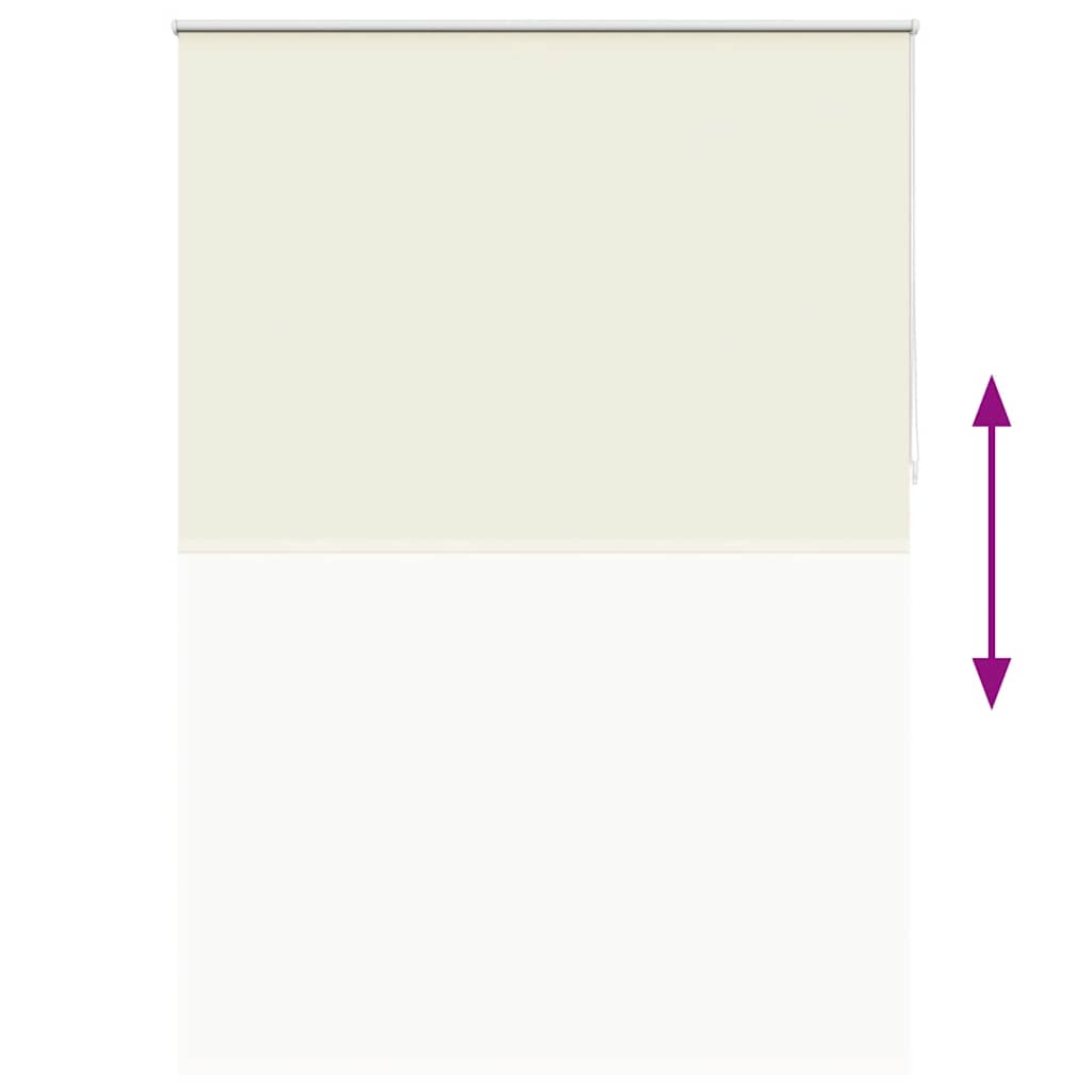 Jaluzea opacă rulabilă, 140 x 230 cm, ivoar