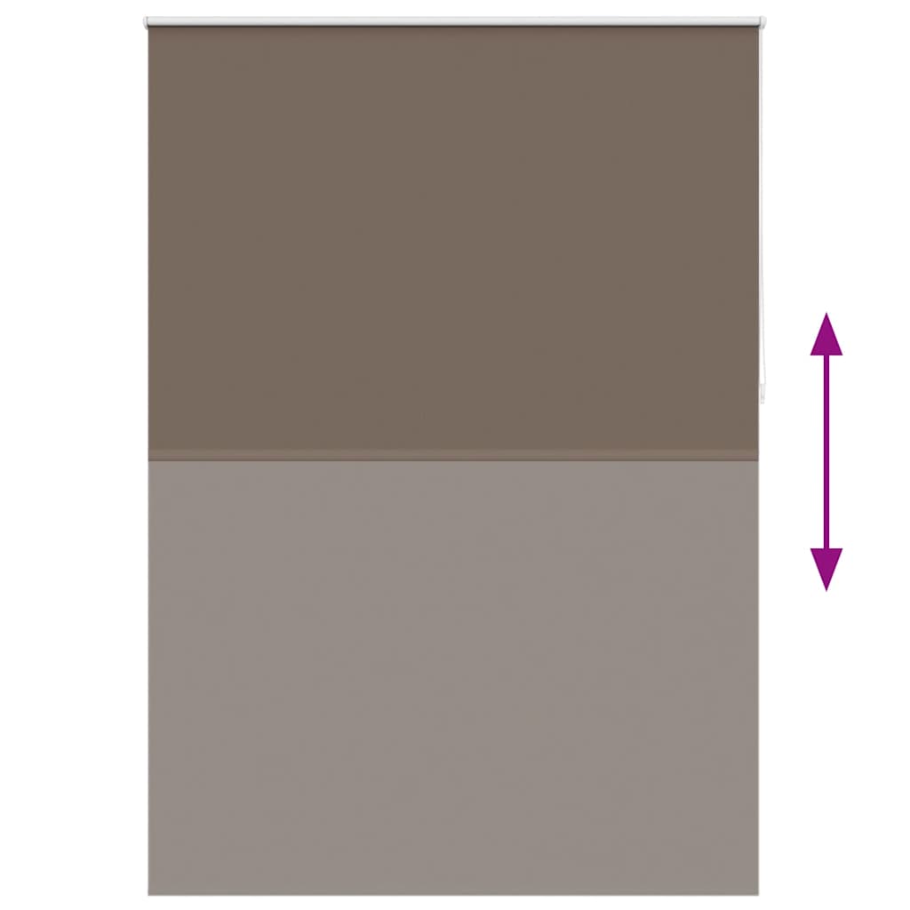 Jaluzea opacă rulabilă, 140 x 230 cm, cafeniu