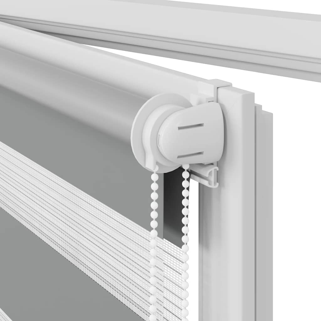 Jaluzea tip zebră, 120 x 175 cm, gri