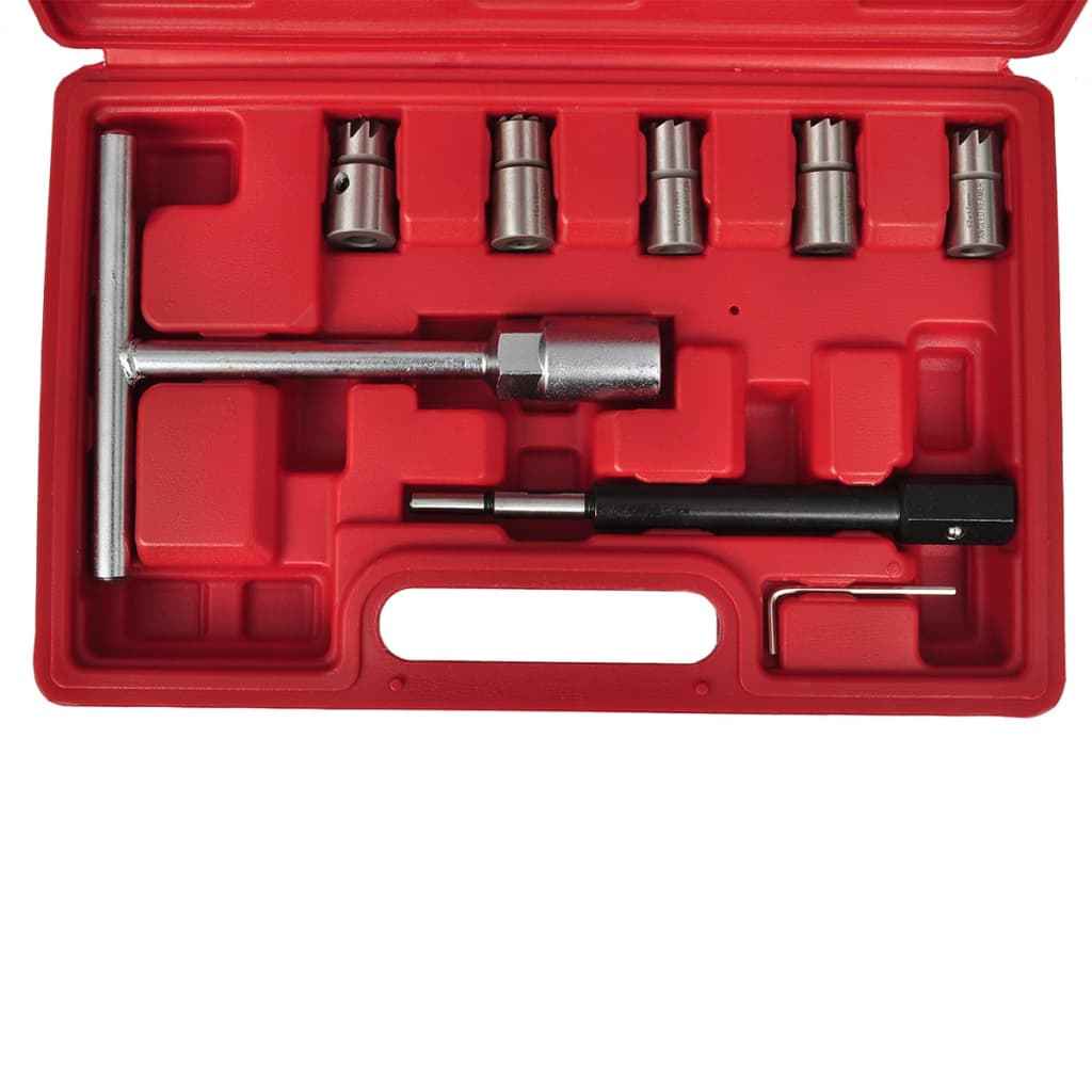 Set freze curățare injectoare diesel, 7 buc