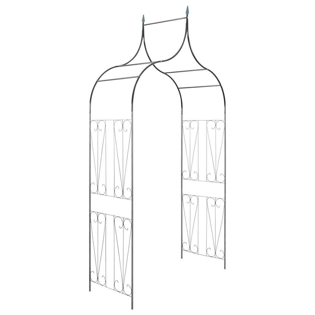 Arcadă de grădină plante cățărătoare vârf ascuţit verde închis