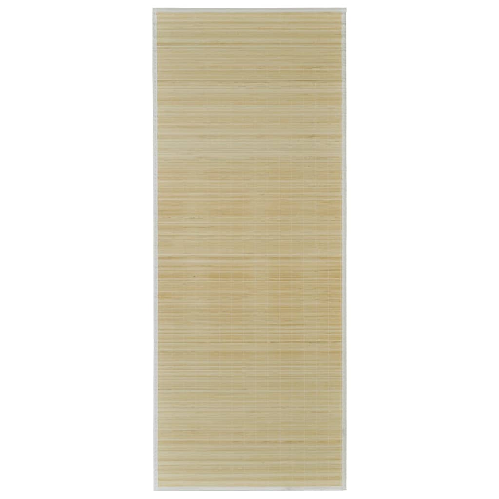 Covor dreptunghiular din bambus natural 80 x 300 cm - Vendito