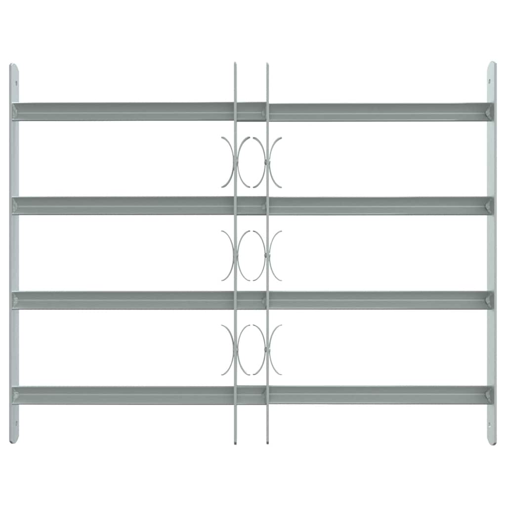 Grilaj de siguranță pentru ferestre cu 4 bare transversale 500-650 mm