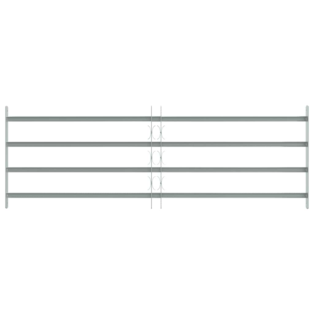 Grilaj de siguranță pentru ferestre cu 4 bare transversale 1000-1500mm