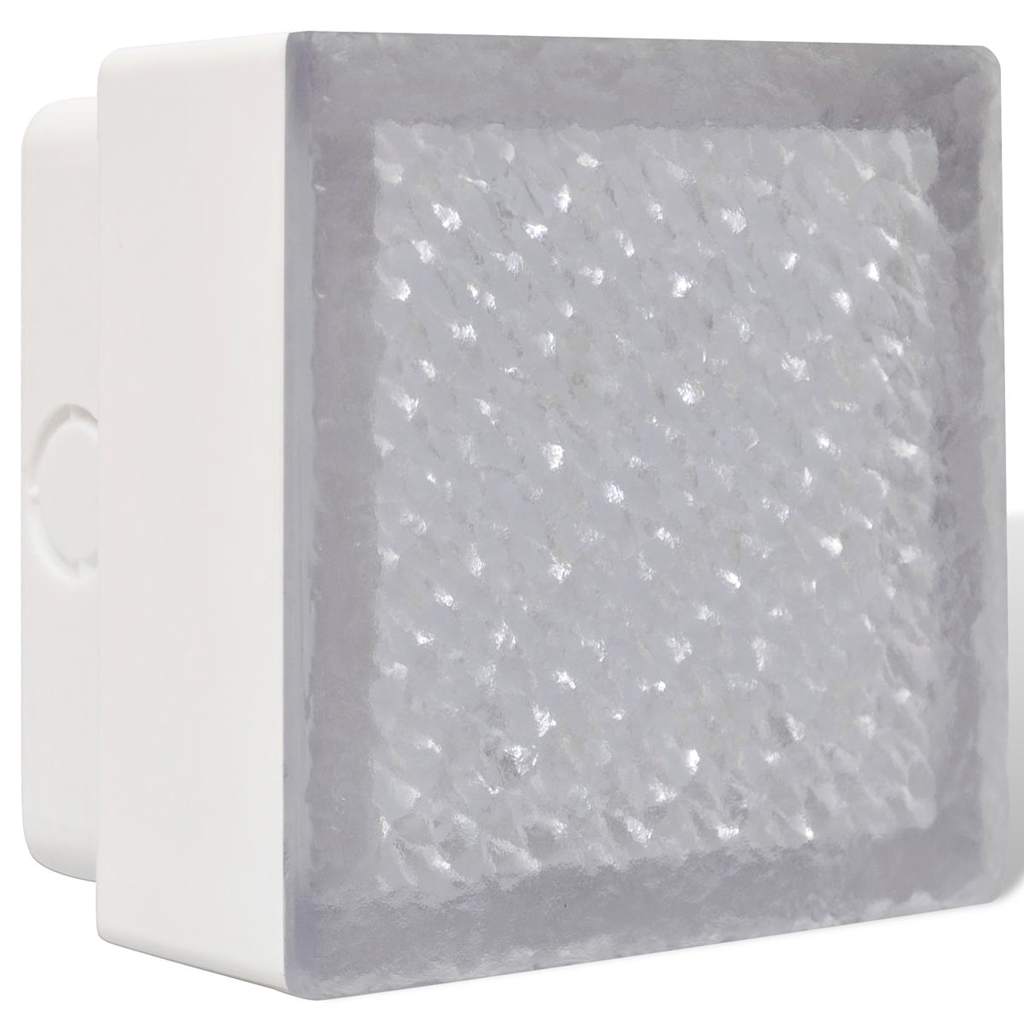 2 Spoturi LED încastrabile în sol 100 x 100 x 68 mm
