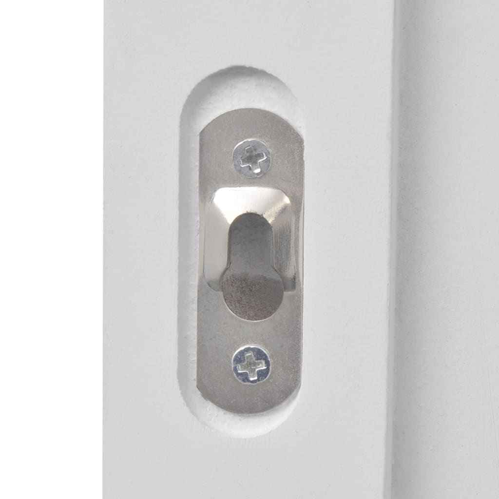 Cuiere de haine, 2 buc., alb